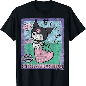 kuromi tee y2k